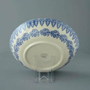 Lacey Blue Serving Dish Round