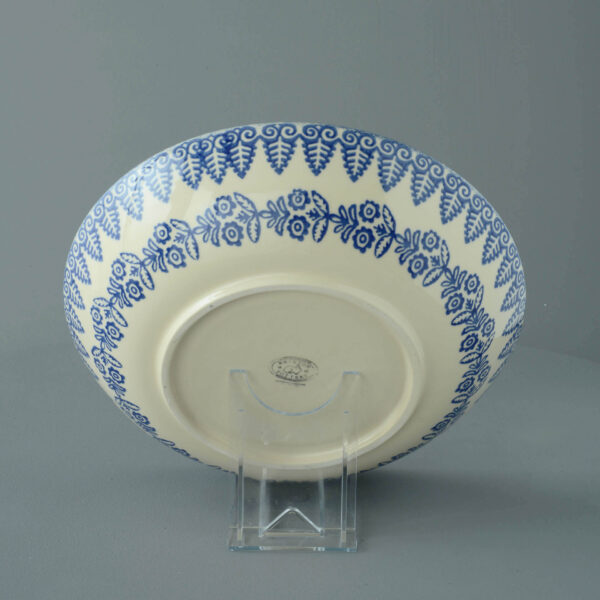 Lacey Blue Serving Dish Round