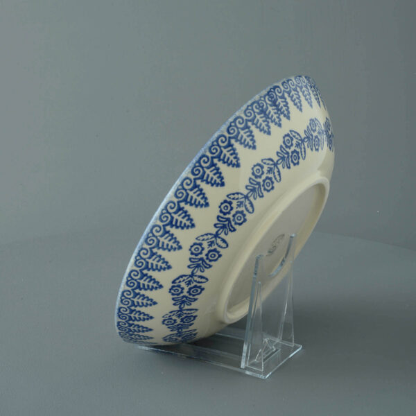 Lacey Blue Serving Dish Round