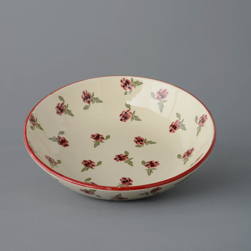 Poppy Serving Dish Round