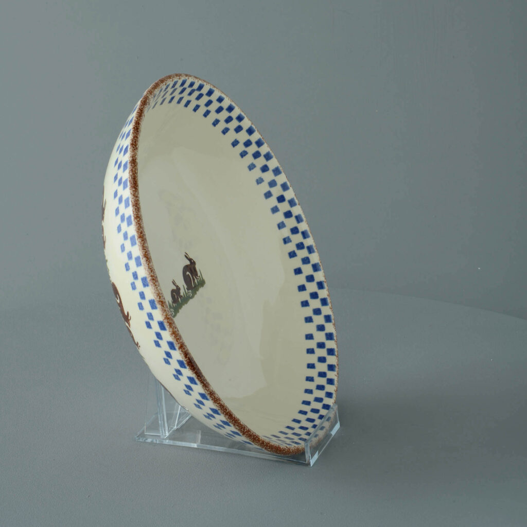 Rabbit Serving Dish Round