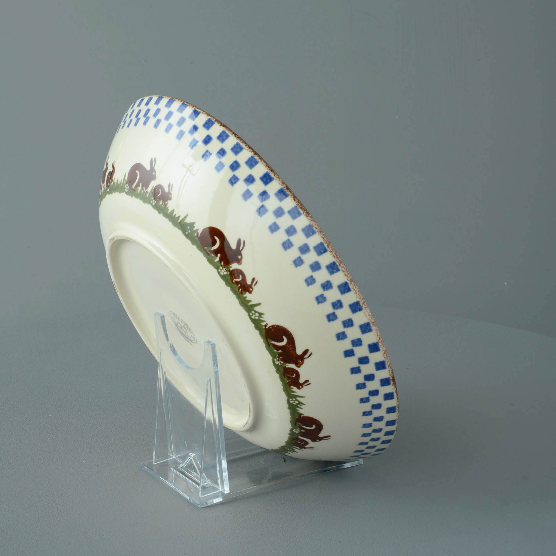 Rabbit Serving Dish Round