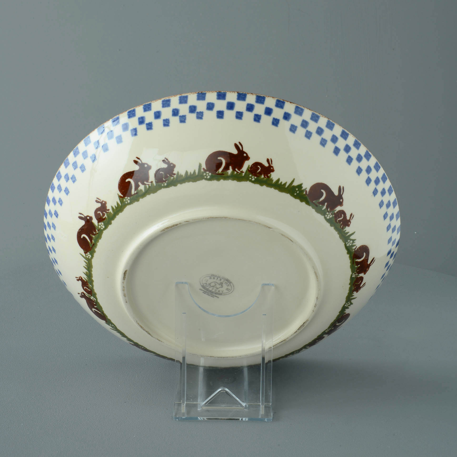 Rabbit Serving Dish Round