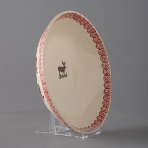 Reindeer Serving Dish Round