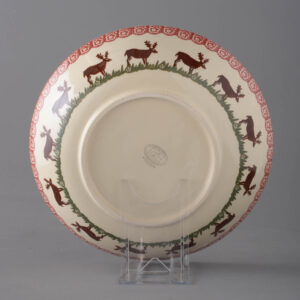 Reindeer Serving Dish Round
