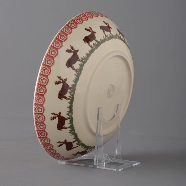 Reindeer Serving Dish Round