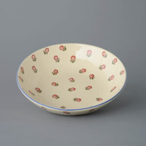 Scattered Rose Serving Dish Round