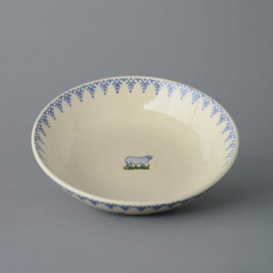 Sheep Serving Dish Round