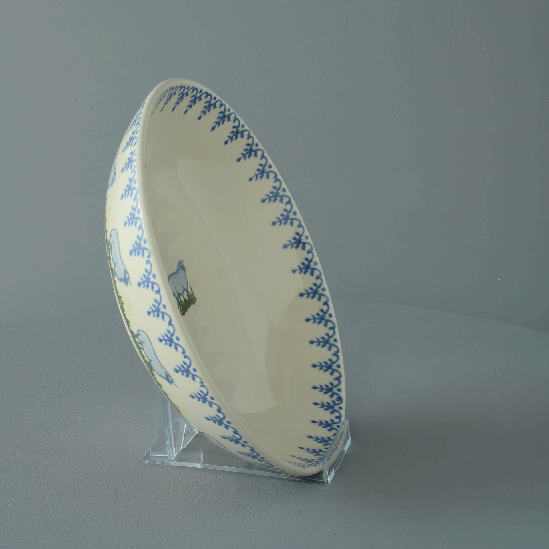 Sheep Serving Dish Round