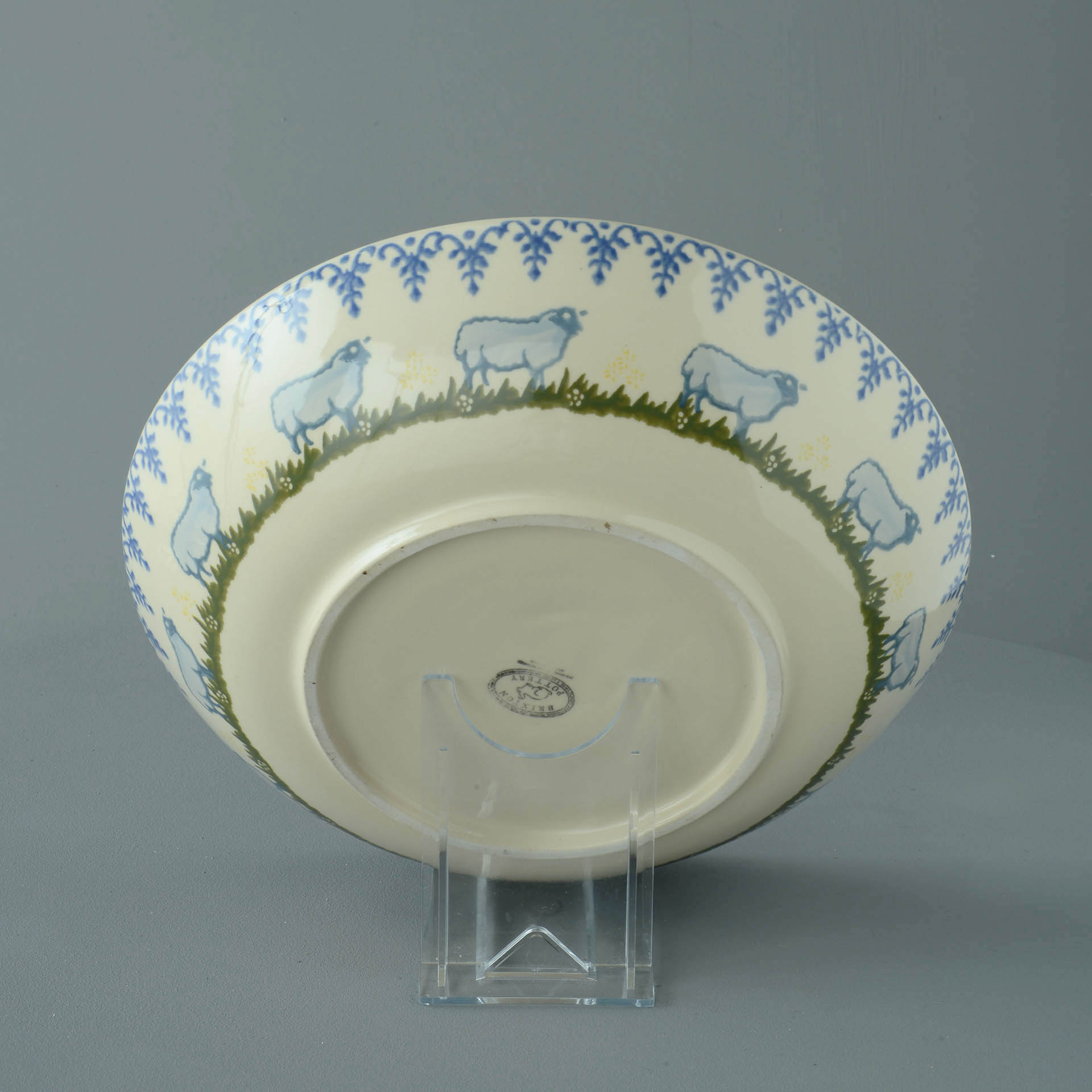 Sheep Serving Dish Round