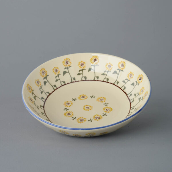 Sunflower Serving Dish Round