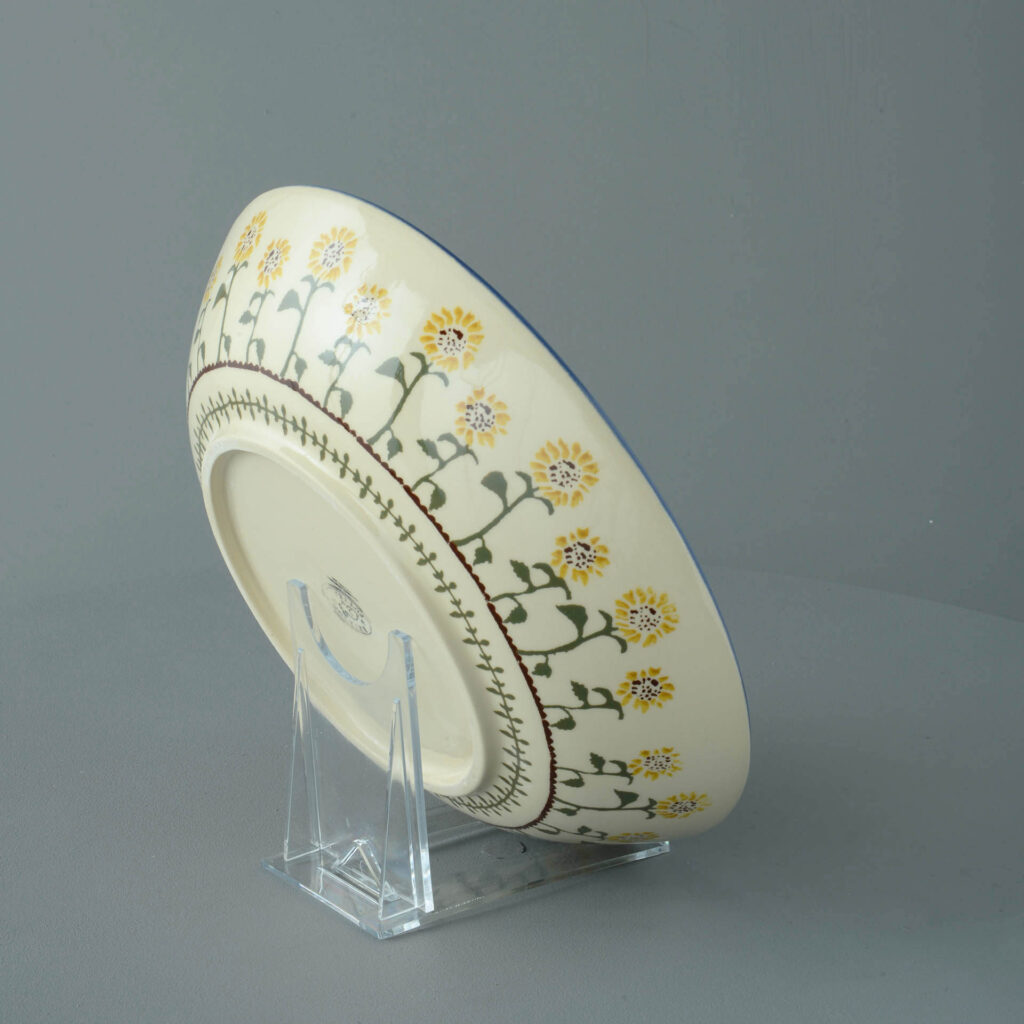 Sunflower Serving Dish Round