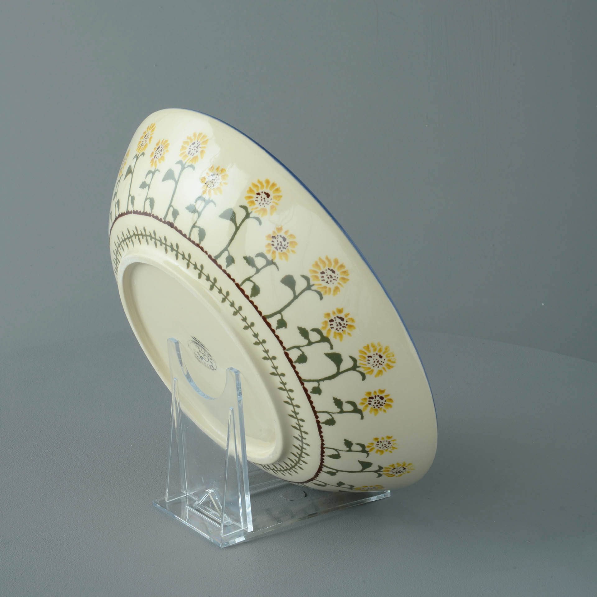 Sunflower Serving Dish Round
