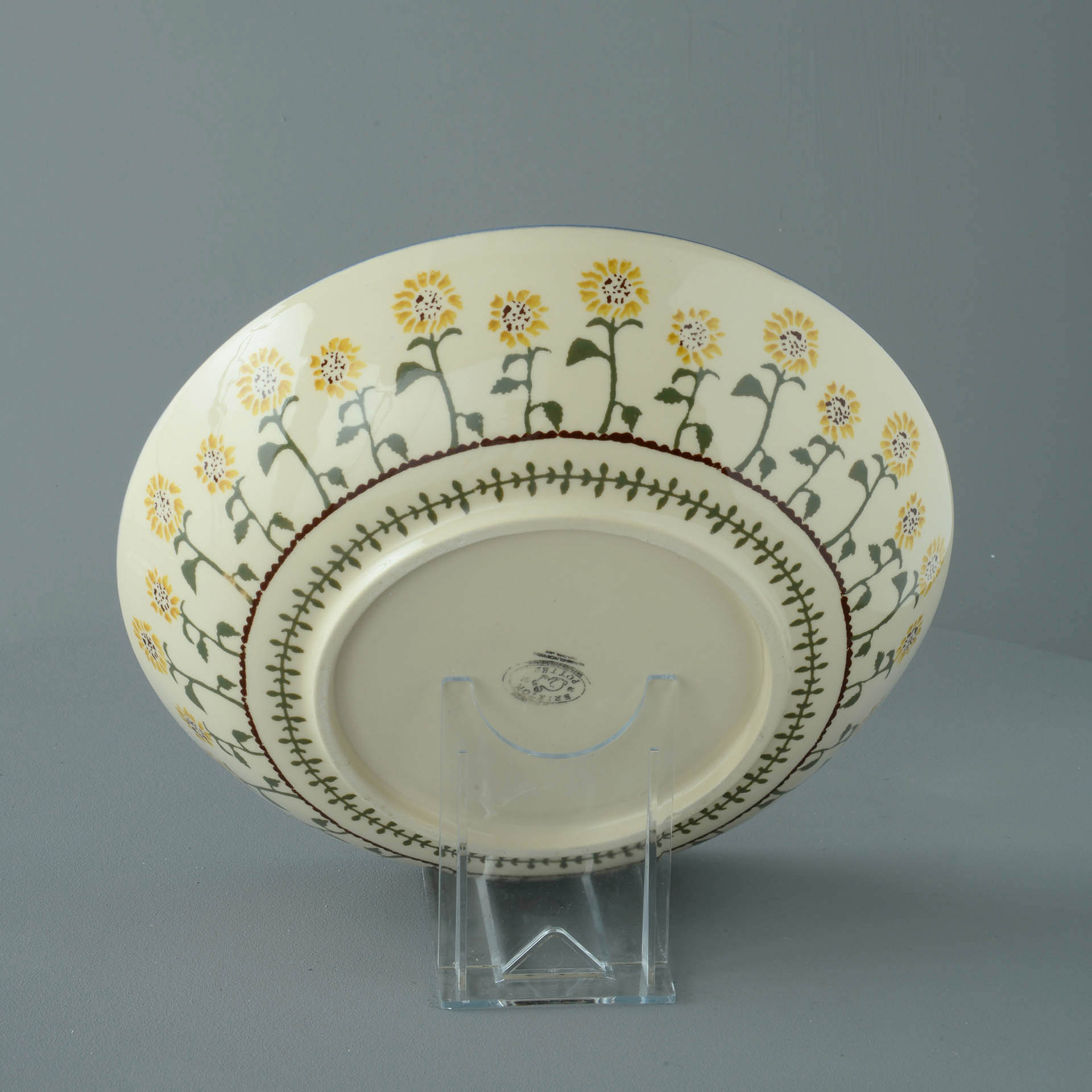 Sunflower Serving Dish Round