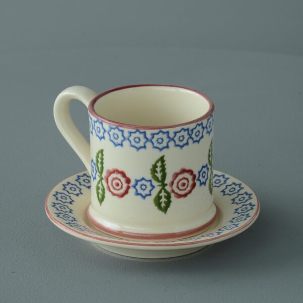 Victorian Floral Saucer - Small