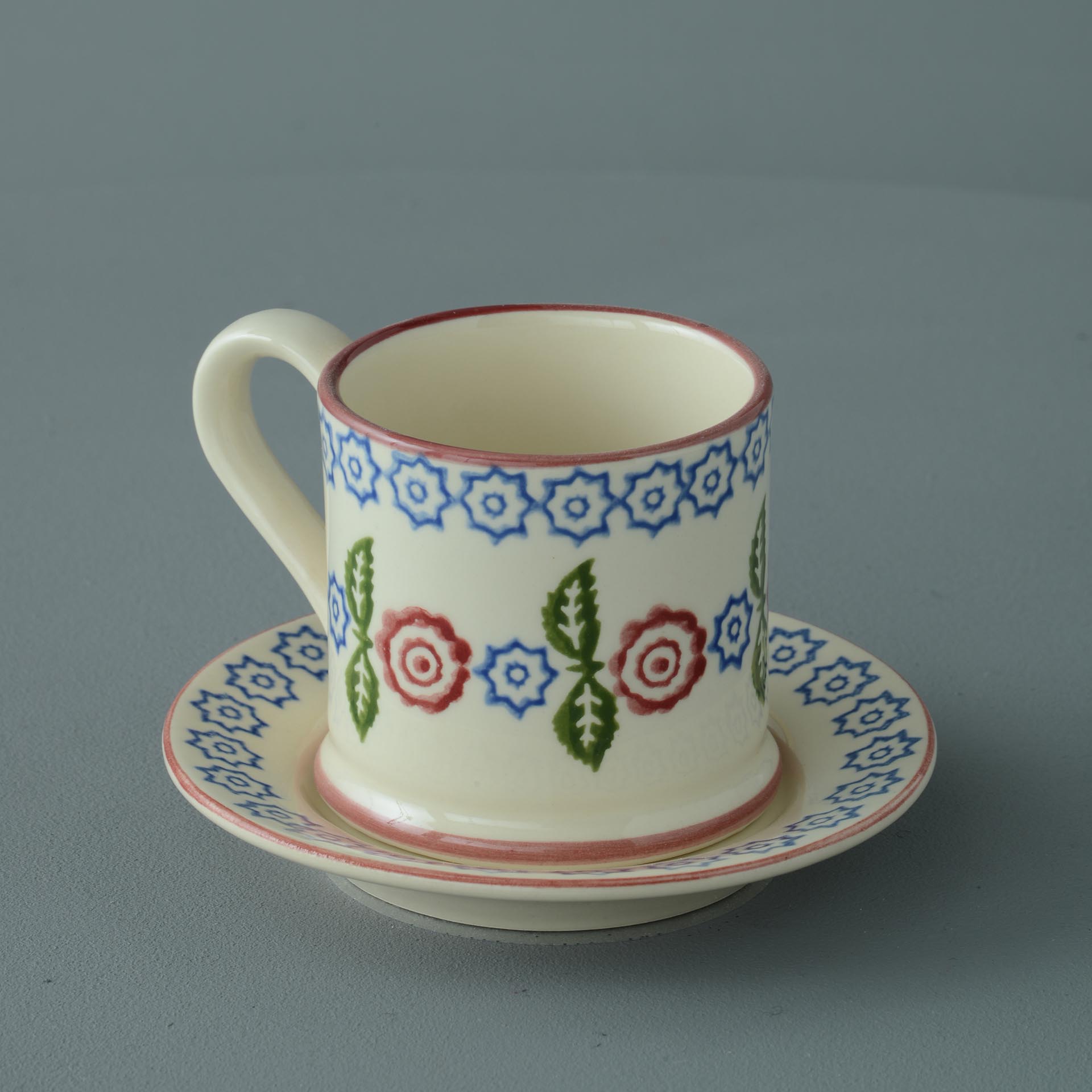 Victorian Floral Saucer - Small