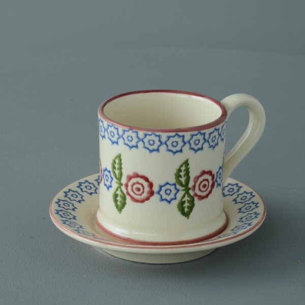 Victorian Floral Saucer - Small