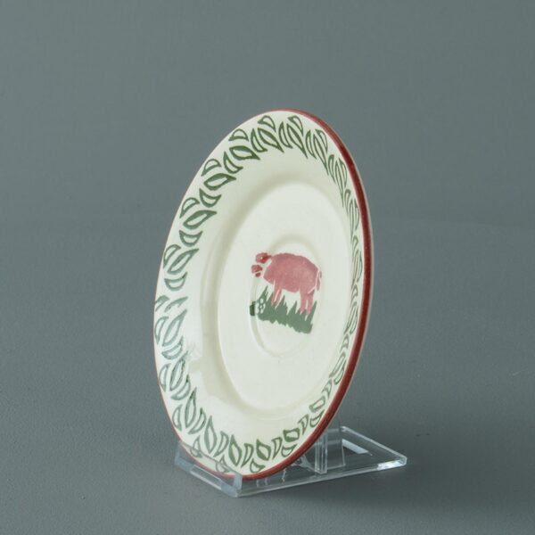 Pink Pig Saucer - Small