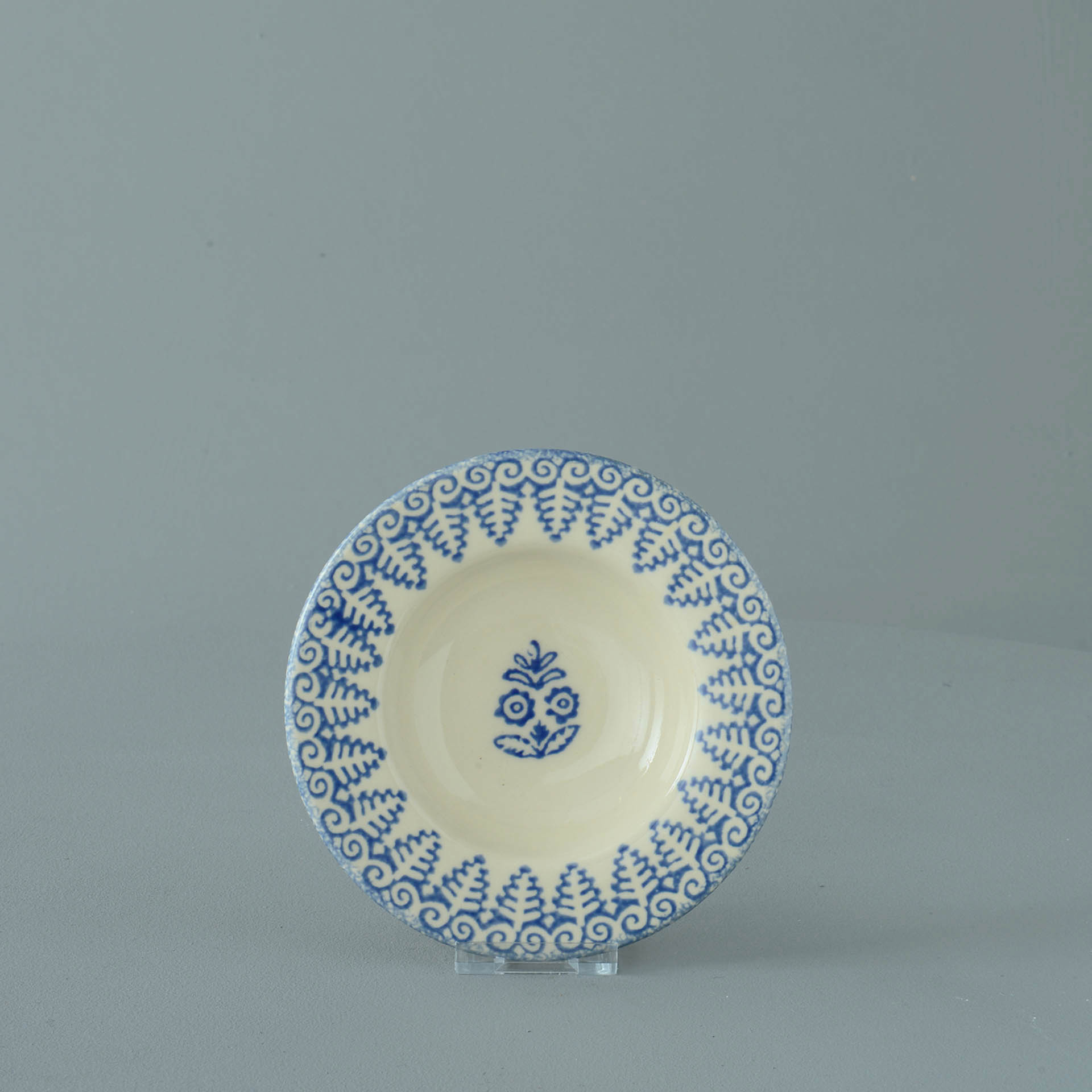 Lacey Blue Pickle dish