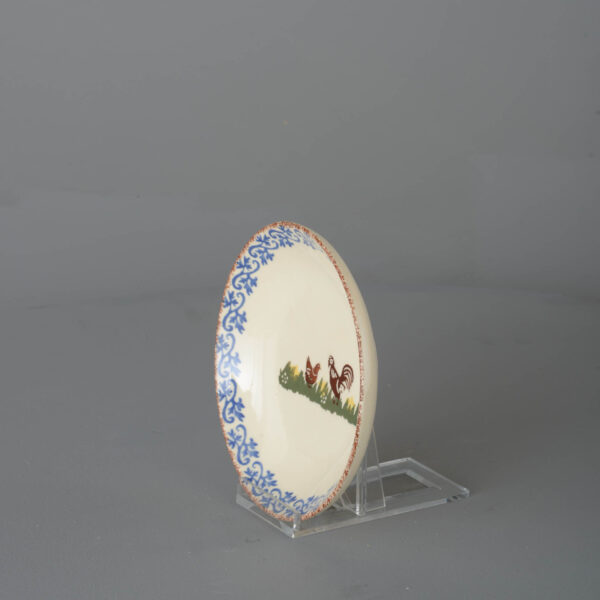 Cock & Hen Saucer for large mug or snacks