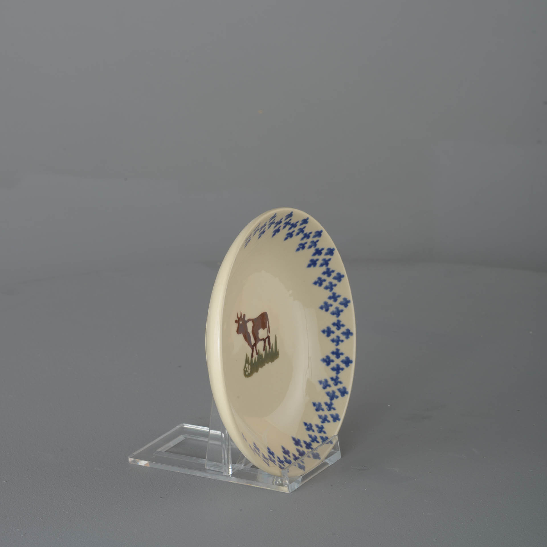 Cow Saucer for large mug or snacks