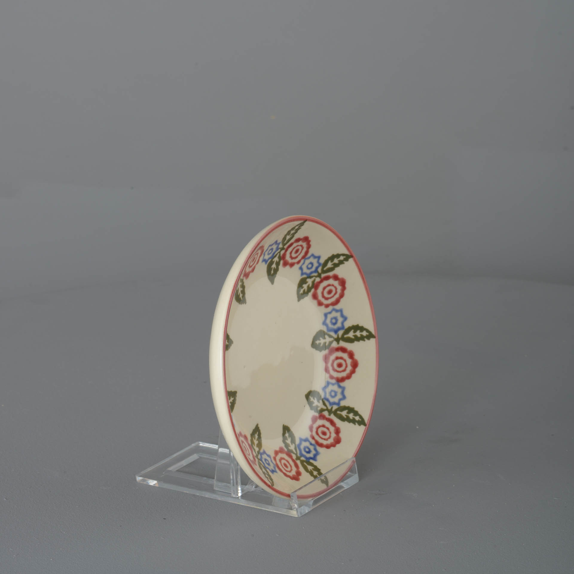Victorian Floral Saucer for large mug or snacks