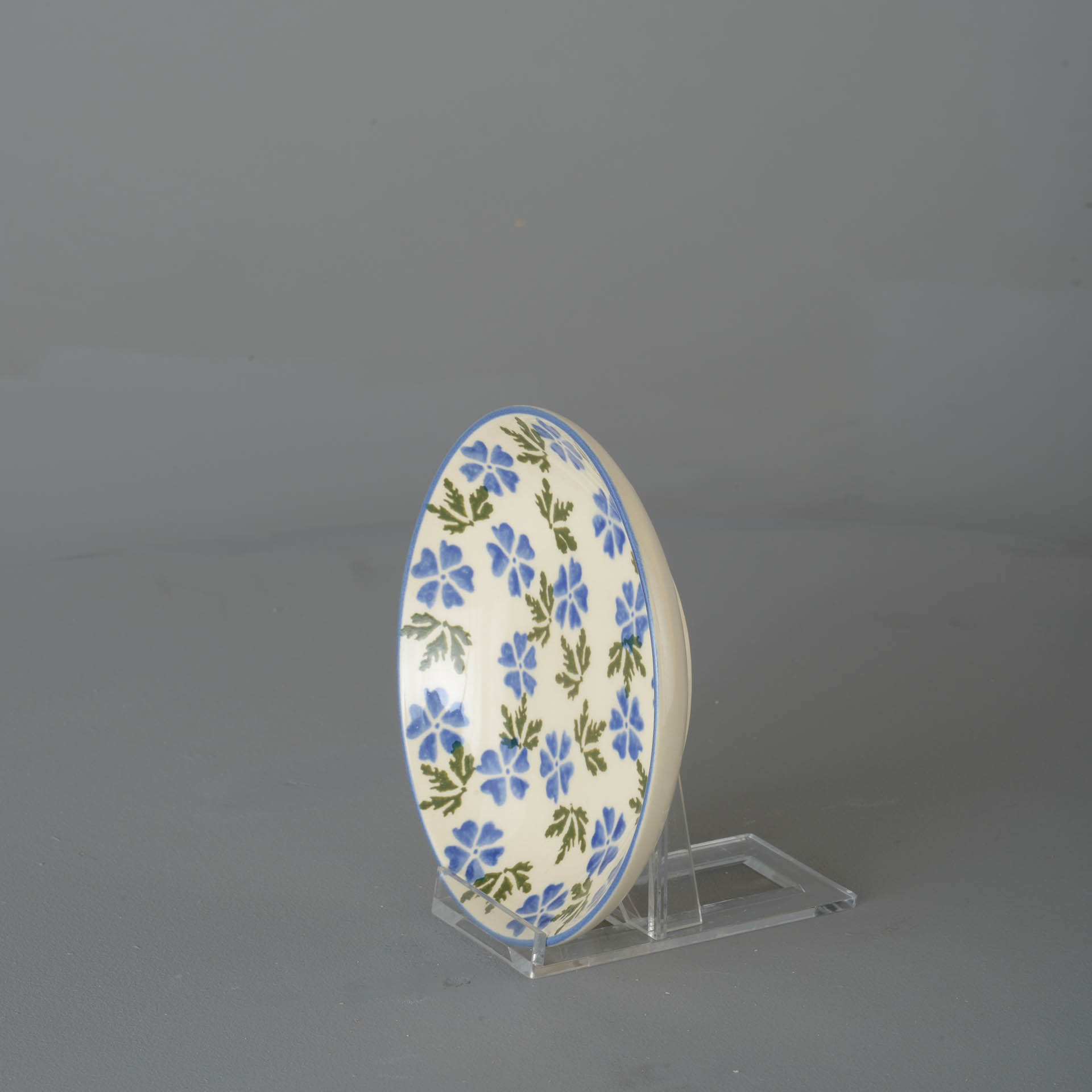 Geranium Saucer for large mug or snacks