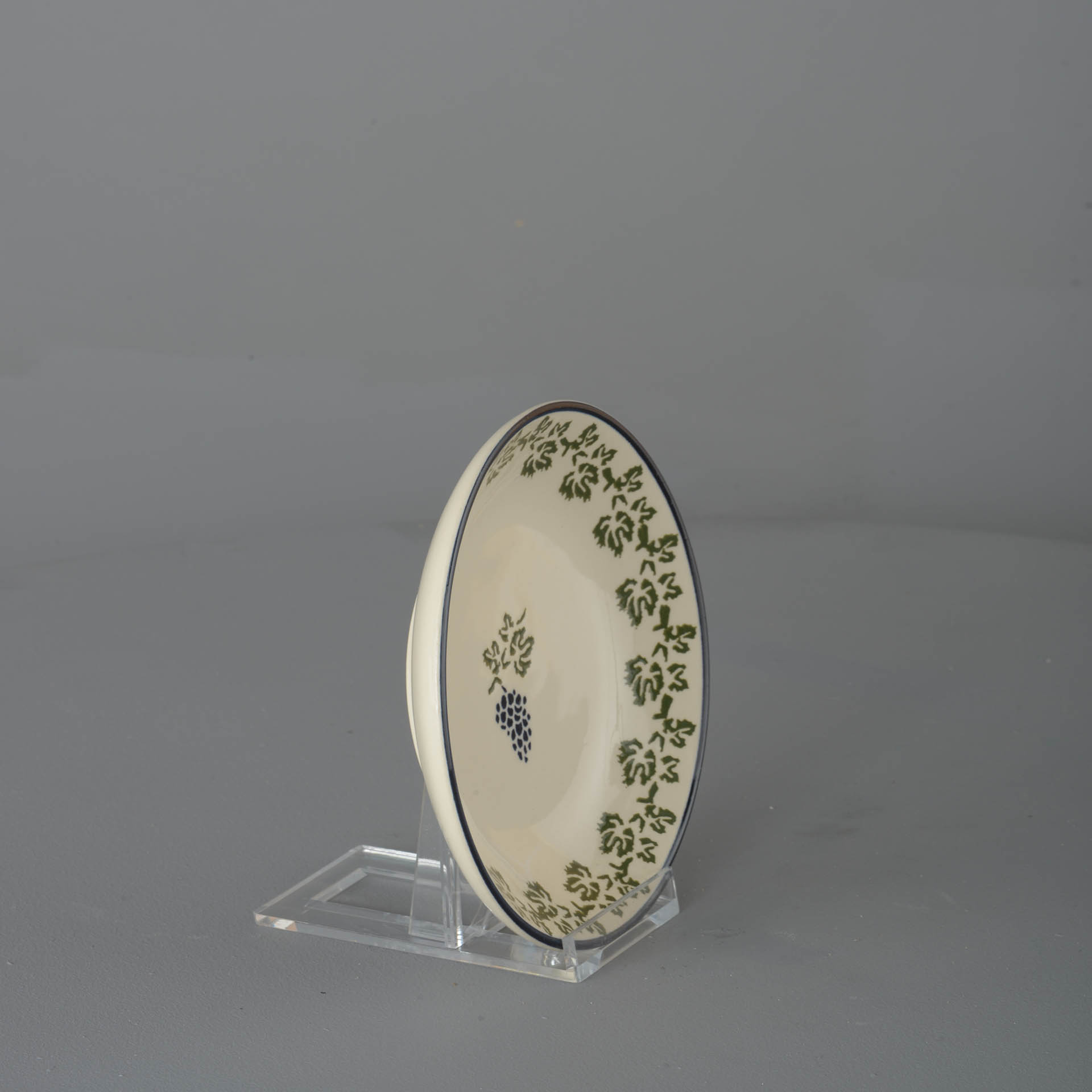 Grapes And Vine Saucer for large mug or snacks