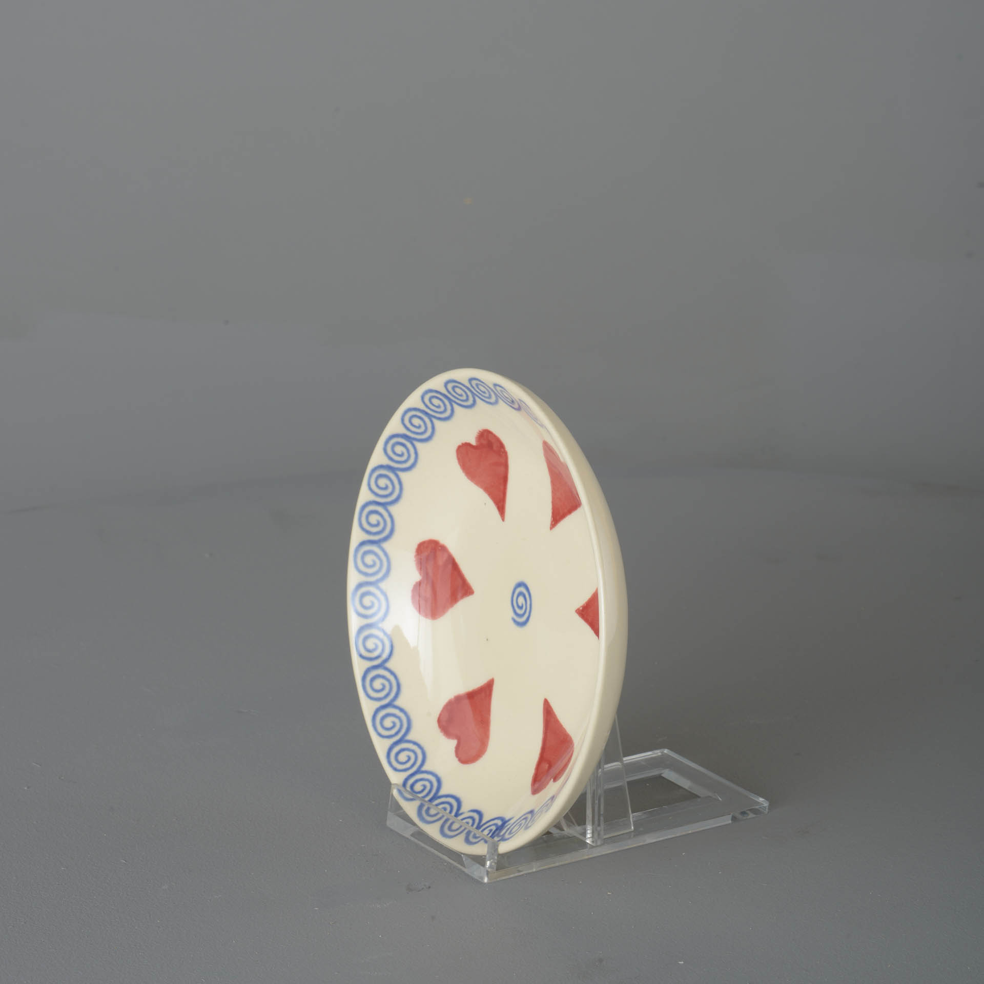 Heart Saucer for large mug or snacks