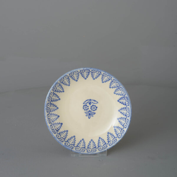 Lacey Blue Saucer for large mug or snacks