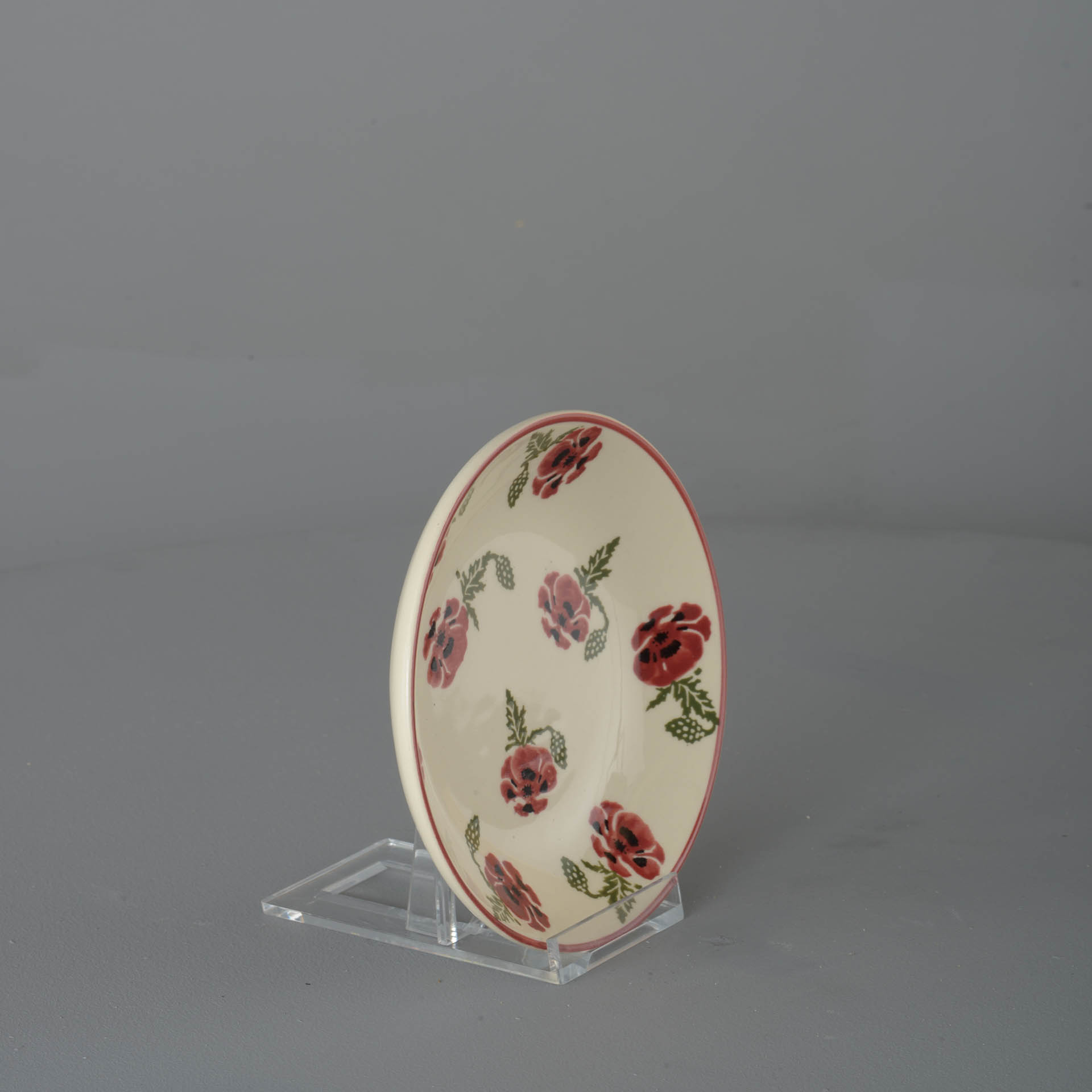 Poppy Saucer for large mug or snacks