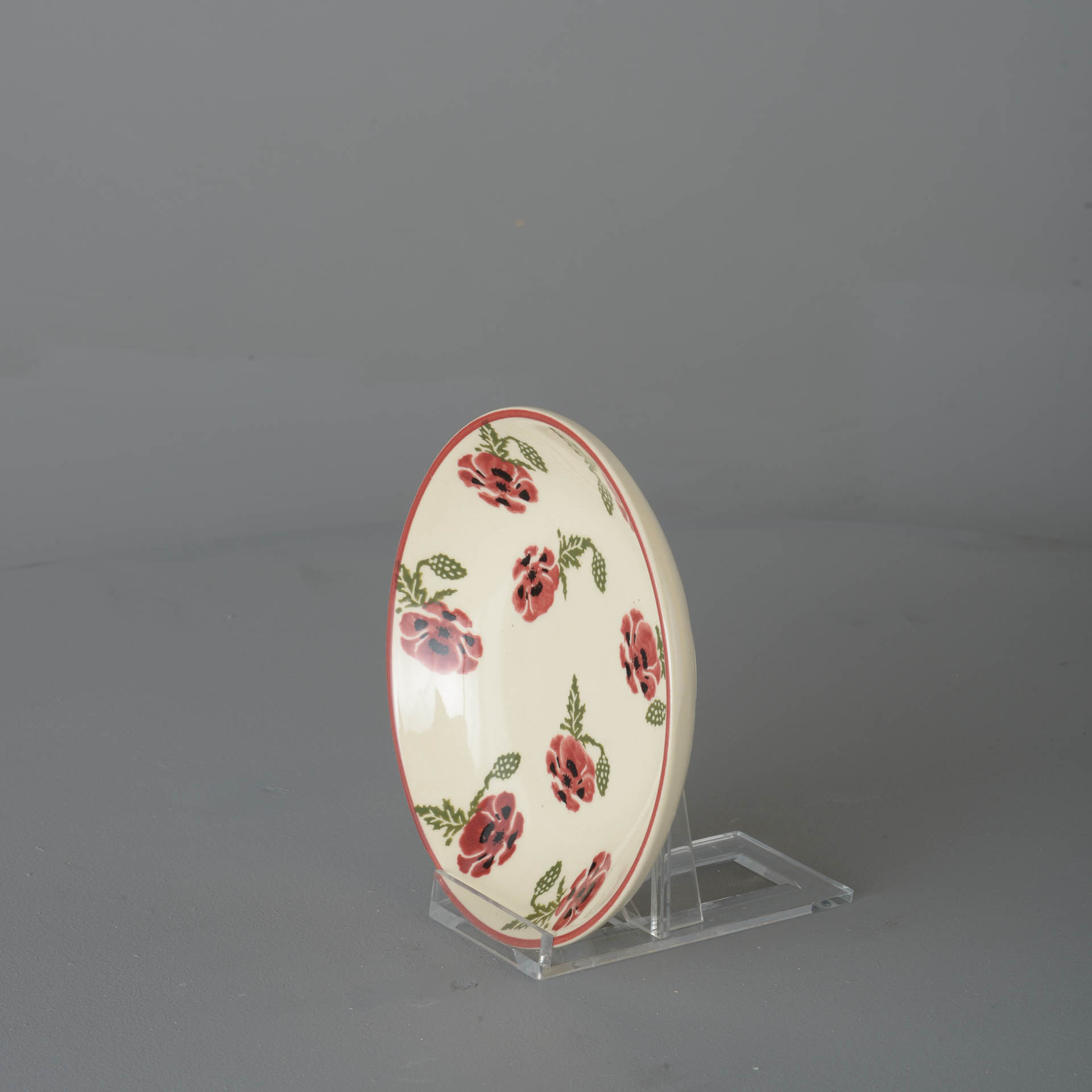 Poppy Saucer for large mug or snacks