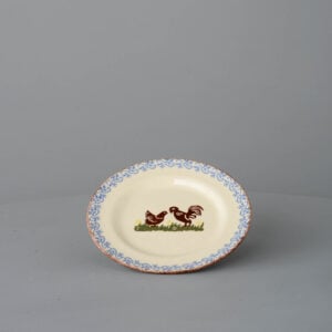 Cock & Hen Plate - Small