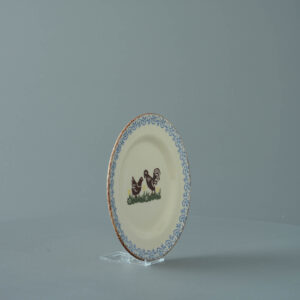 Cock & Hen Plate - Small