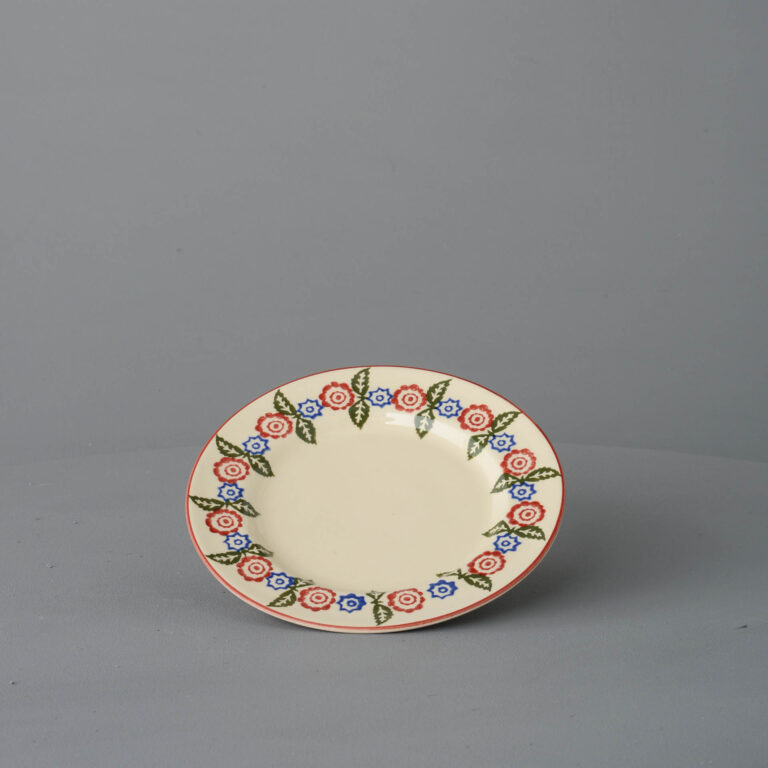 Victorian Floral Plate – Small