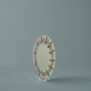 Victorian Floral Plate - Small