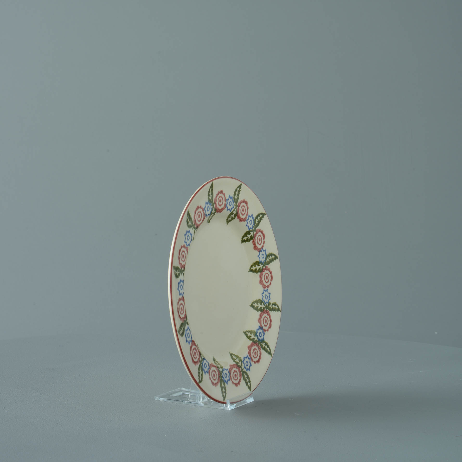 Victorian Floral Plate - Small