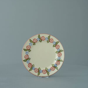 Victorian Floral Plate - Small