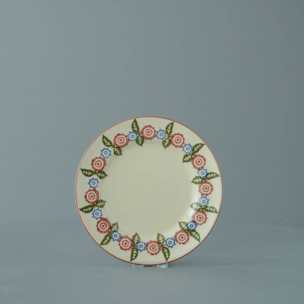Victorian Floral Plate - Small