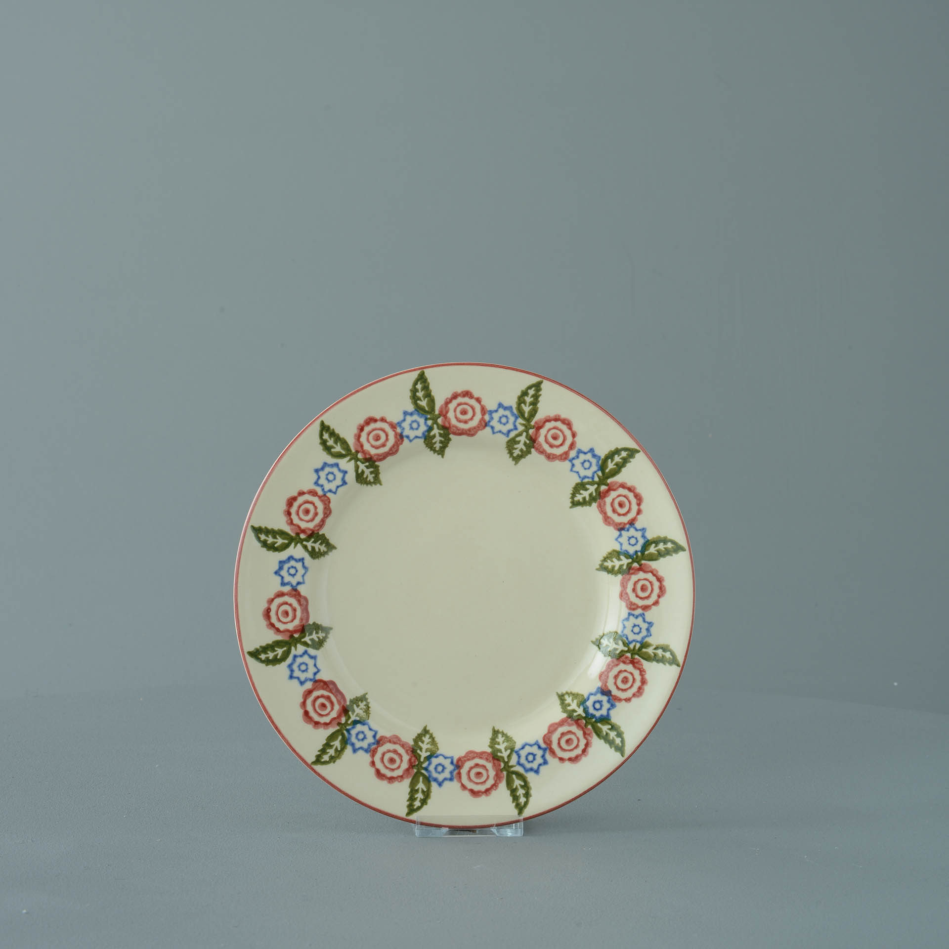 Victorian Floral Plate - Small