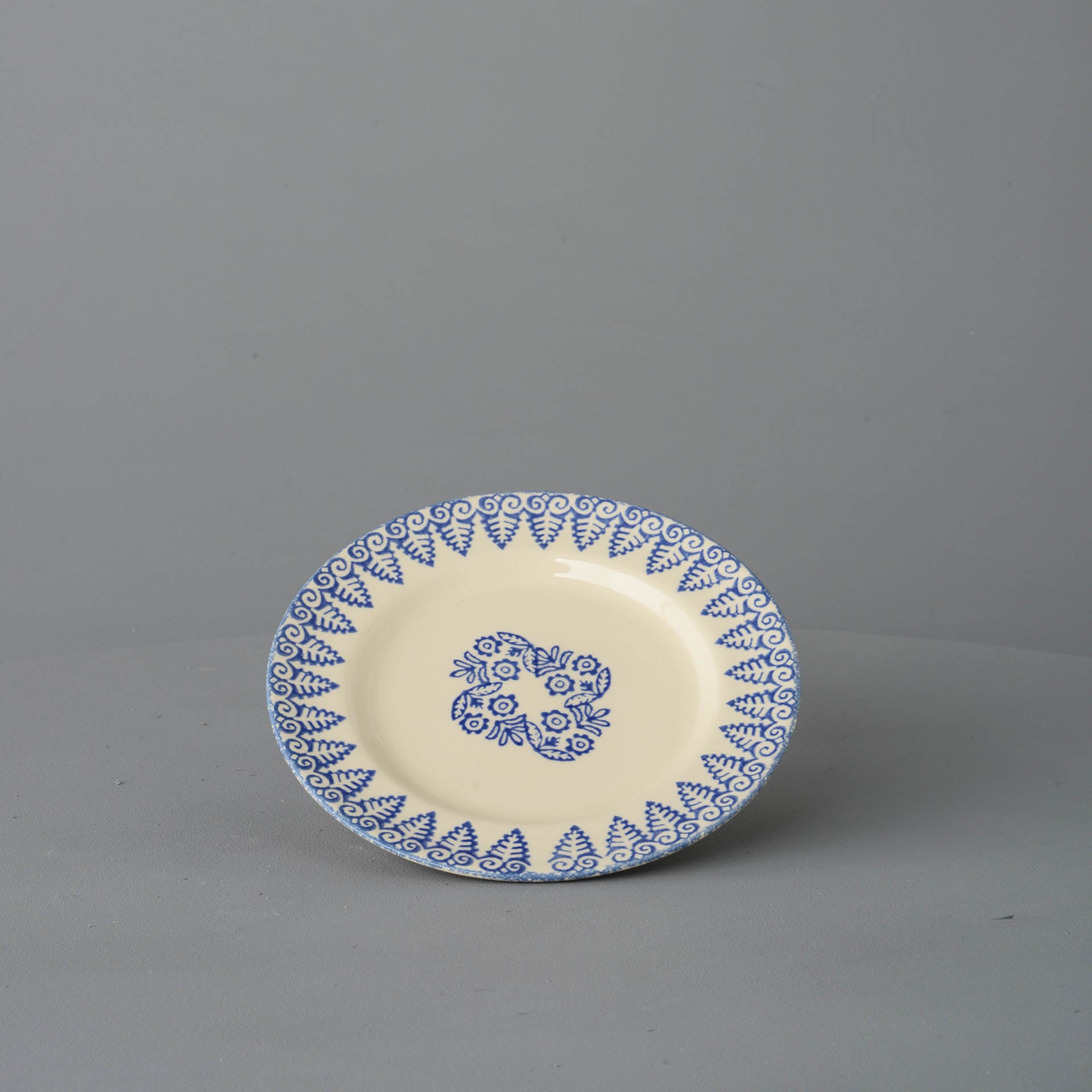 Lacey Blue Plate - Small