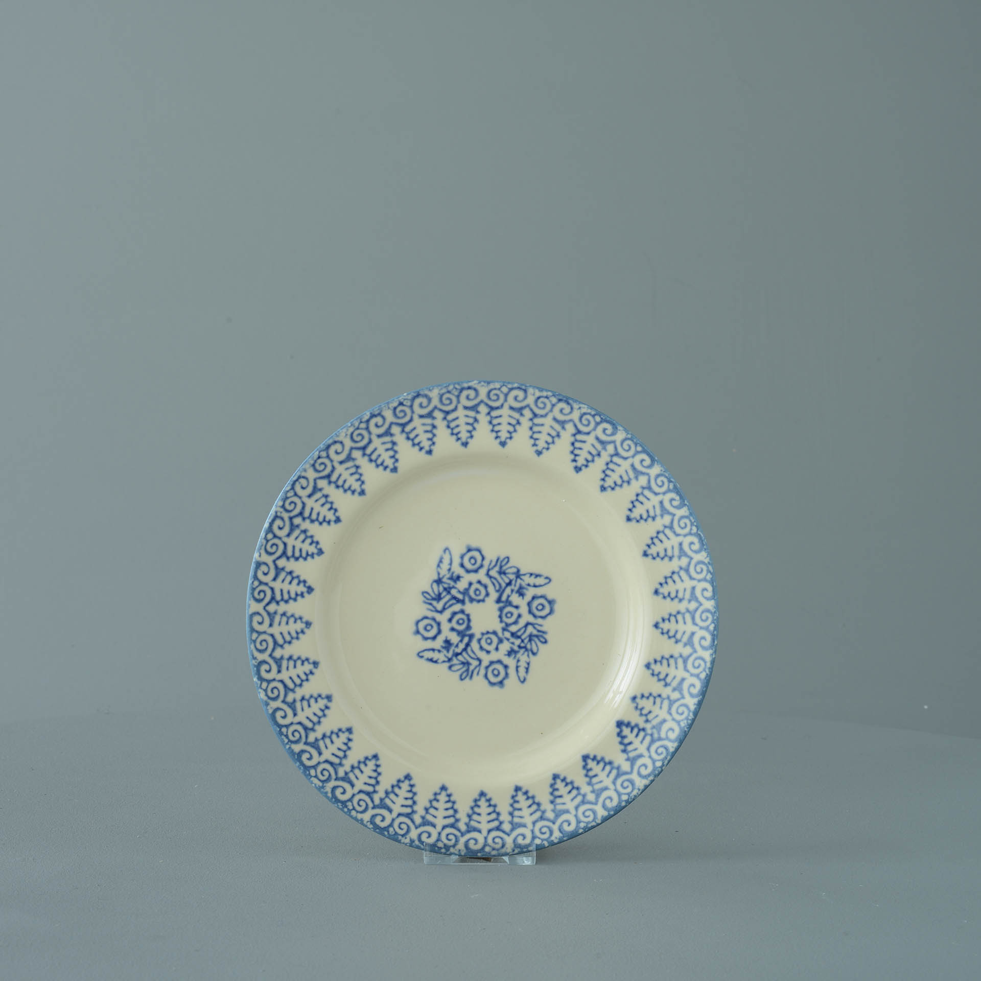 Lacey Blue Plate - Small