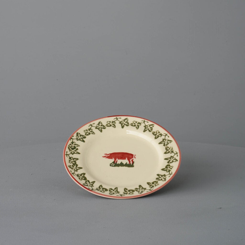 Pink Pig Plate - Small