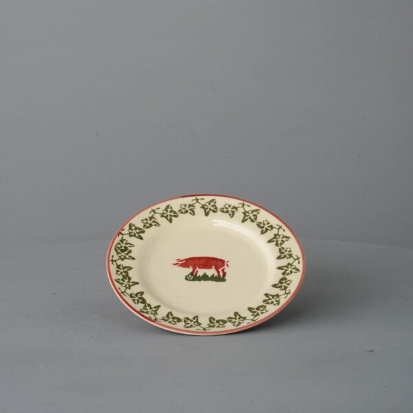 Pink Pig Plate - Small