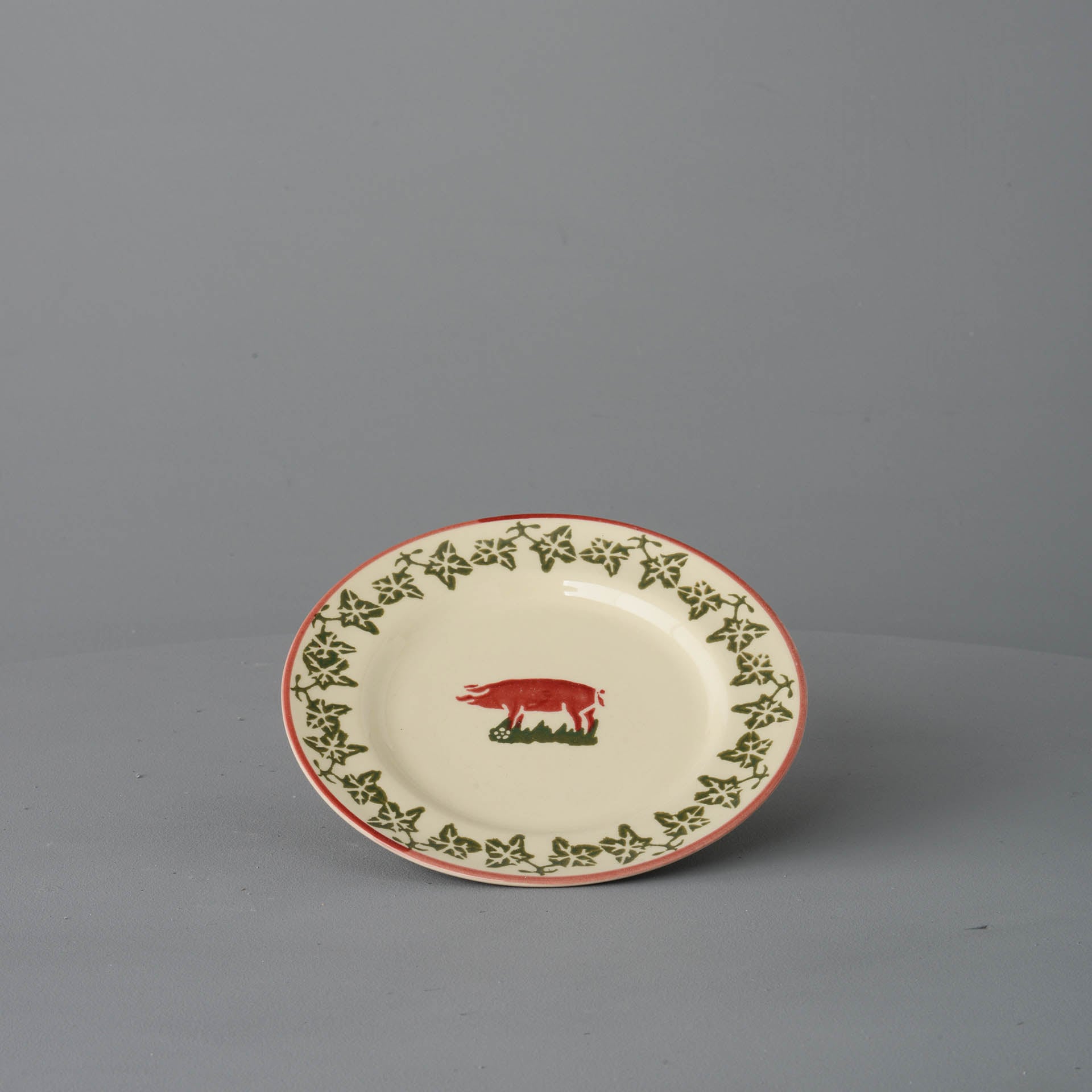 Pink Pig Plate - Small