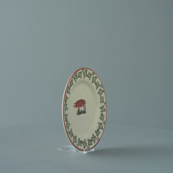 Pink Pig Plate - Small