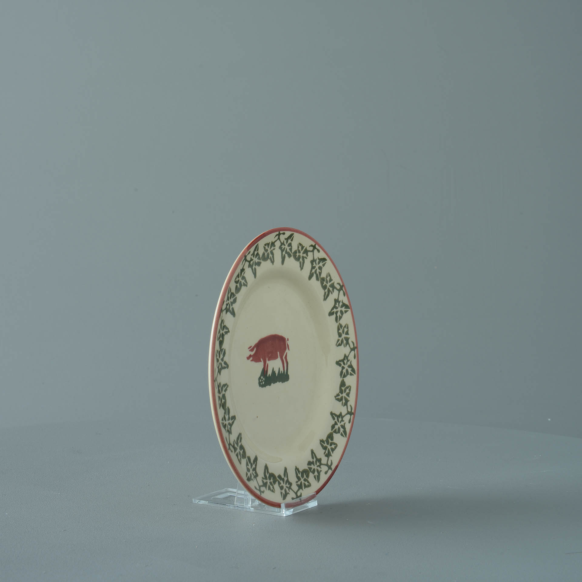 Pink Pig Plate - Small