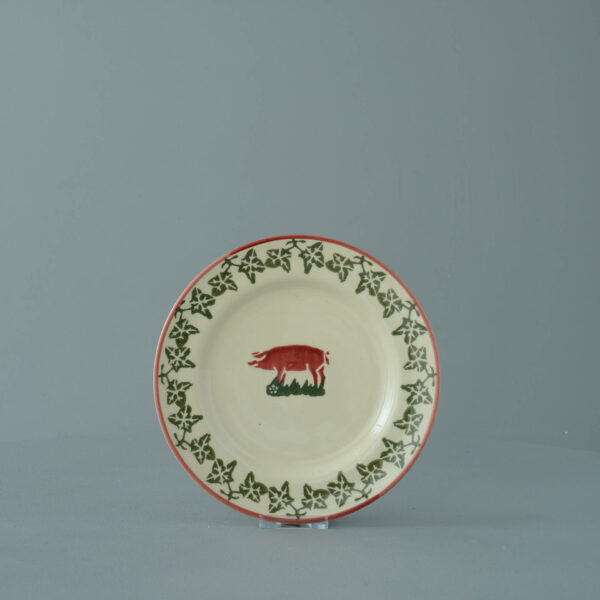 Pink Pig Plate - Small