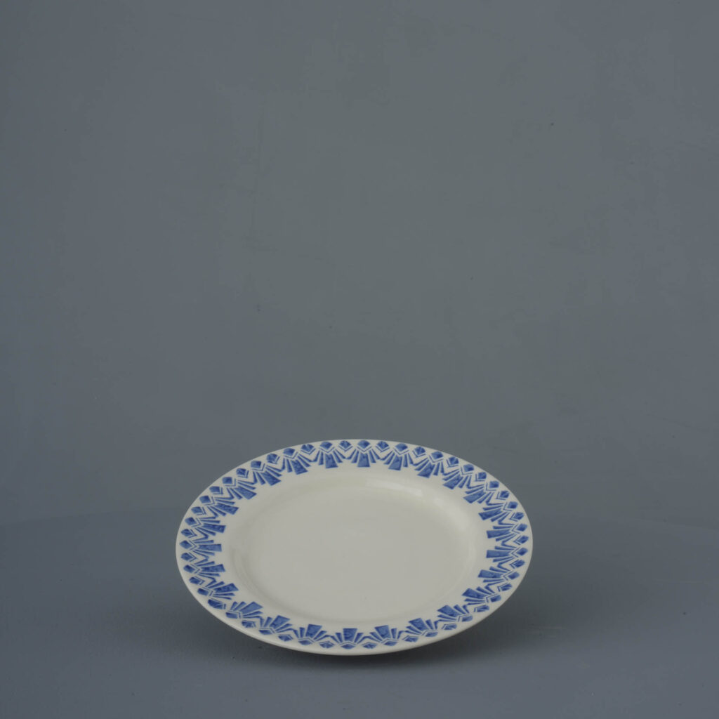 Deco Odeon Blue Dufort plate - Small