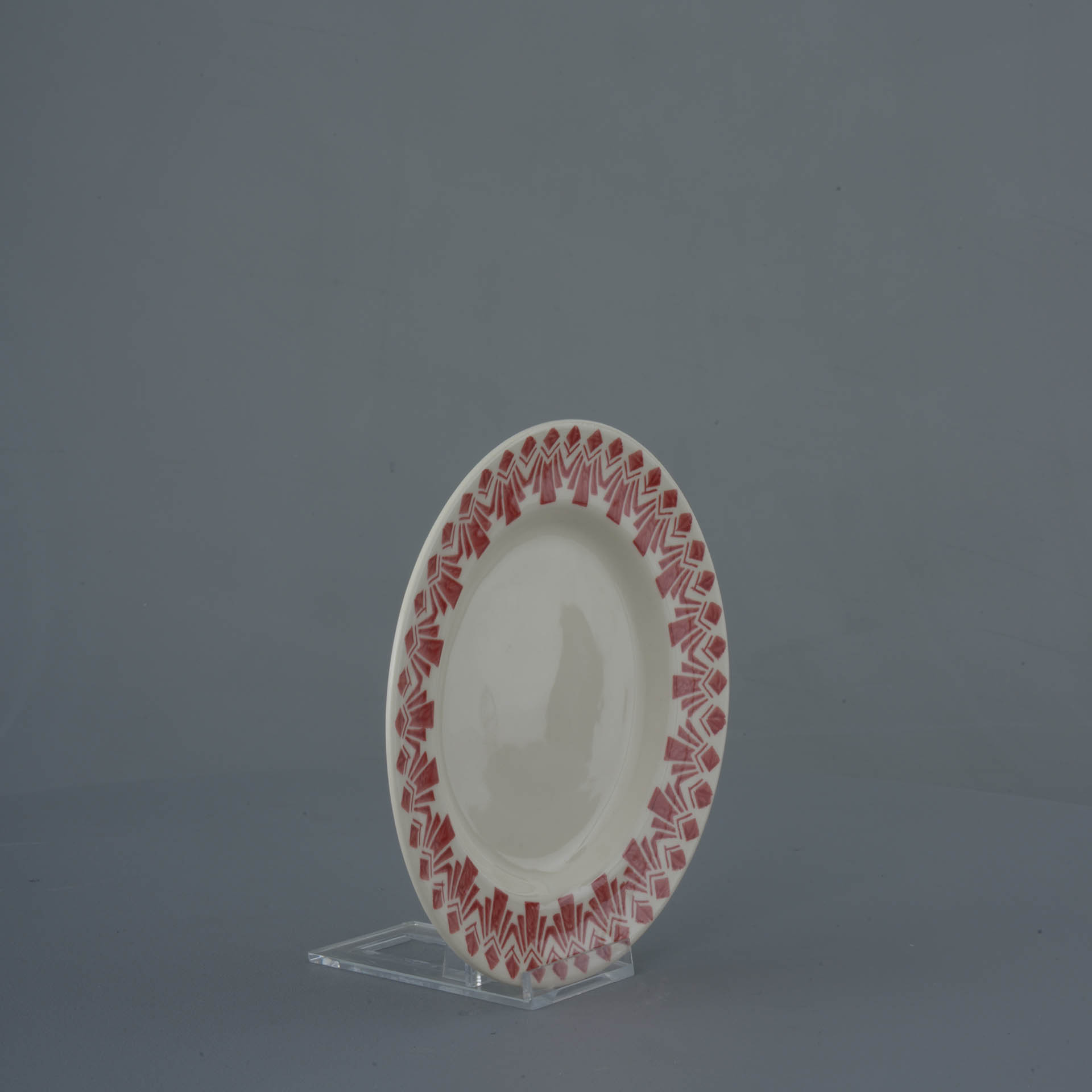 Deco Odeon Red Dufort plate - Small